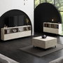 Hanah Home Ekol Up - Soporte para TV Travertino